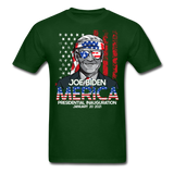Joe Biden Inauguration shirt 46th USA Support Celebration President Day 2021 - forest green