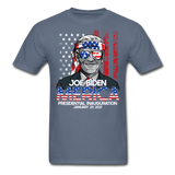 Joe Biden Inauguration shirt 46th USA Support Celebration President Day 2021 - denim