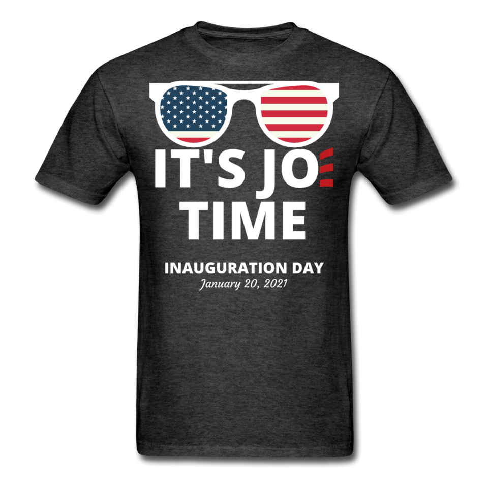 Joe Biden Inauguration 46th President Day 2021 Gift T-Shirt - heather black