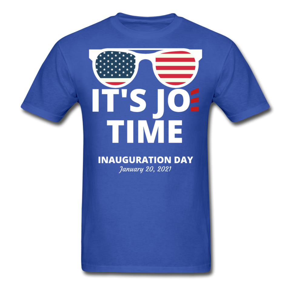Joe Biden Inauguration 46th President Day 2021 Gift T-Shirt - royal blue