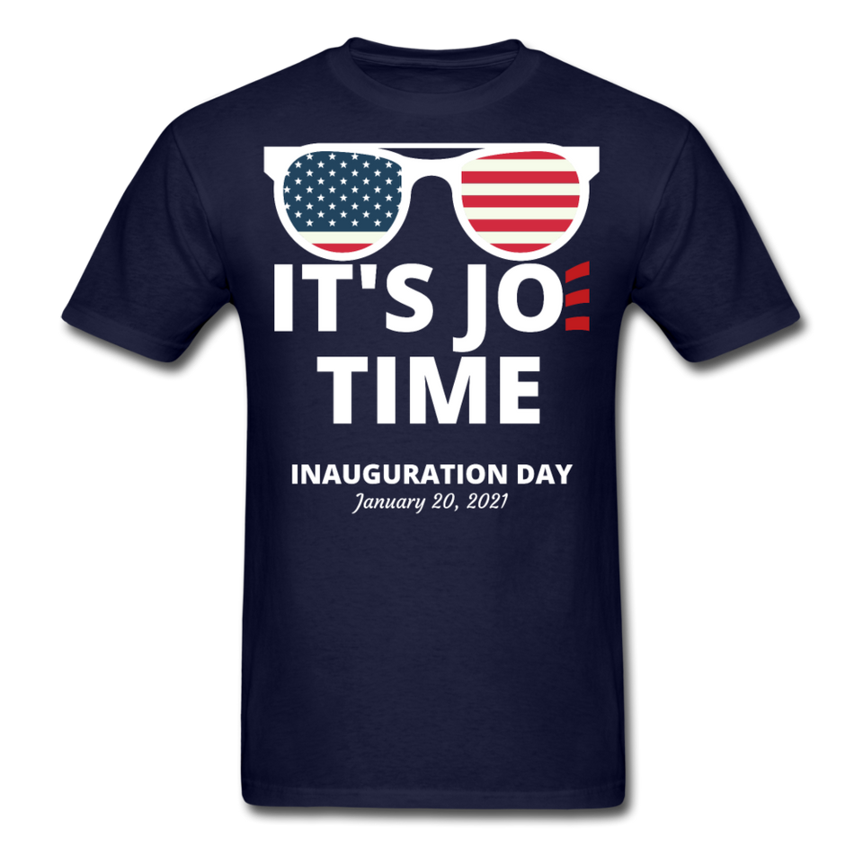 Joe Biden Inauguration 46th President Day 2021 Gift T-Shirt - navy
