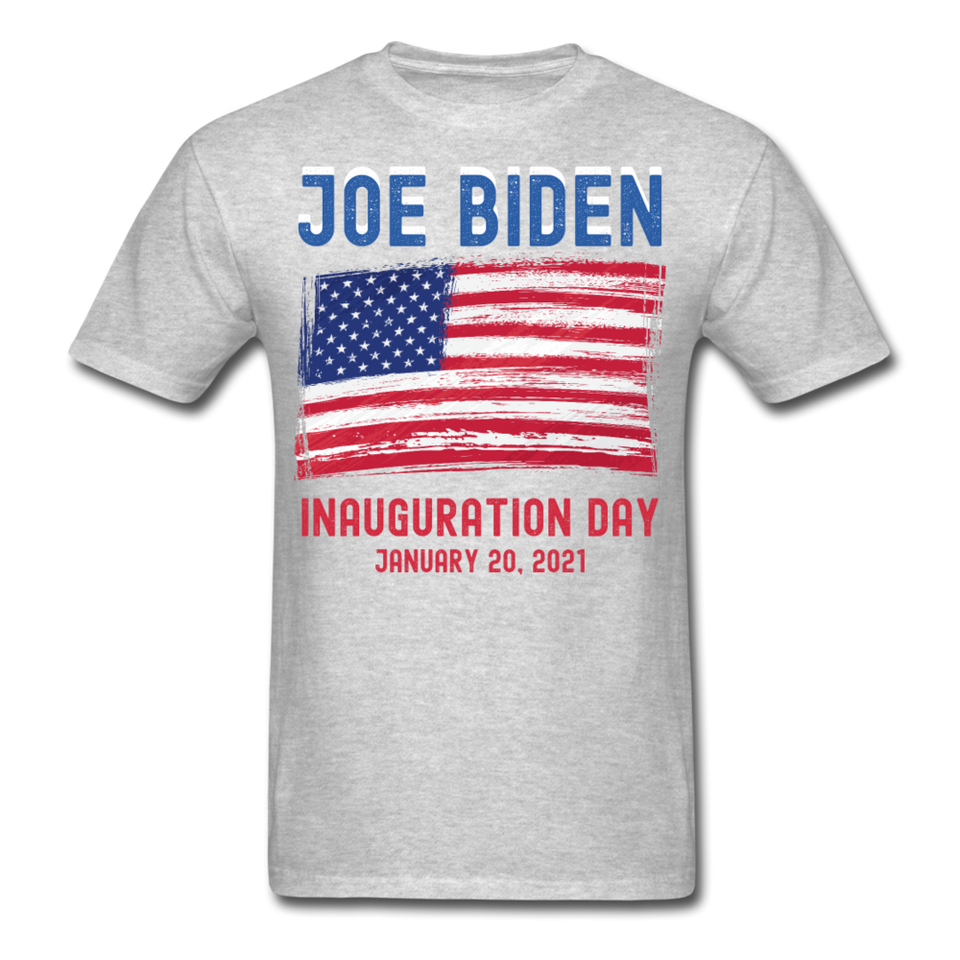 Joe Biden Inauguration 46th President Day 2021 Gift T-Shirt - heather gray