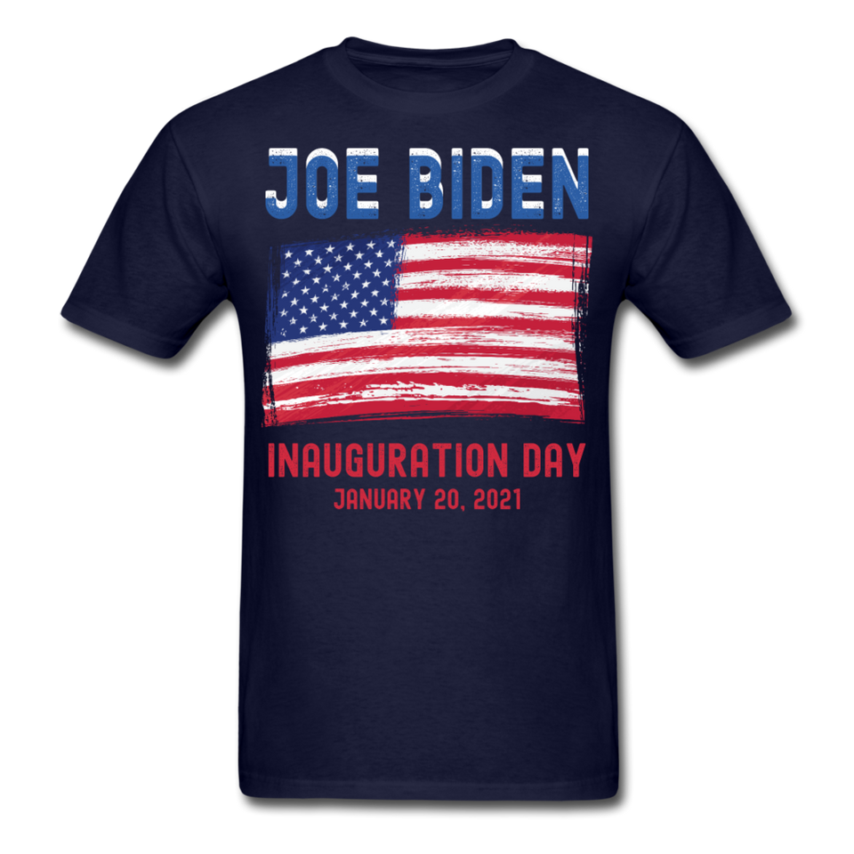Joe Biden Inauguration 46th President Day 2021 Gift T-Shirt - navy