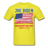 Joe Biden Inauguration 46th President Day 2021 Gift T-Shirt - yellow