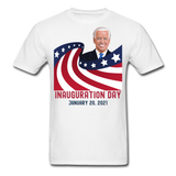 Joe Biden Inauguration 46th President Day 2021 Gift T-Shirt - white