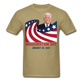 Joe Biden Inauguration 46th President Day 2021 Gift T-Shirt - khaki