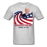 Joe Biden Inauguration 46th President Day 2021 Gift T-Shirt - heather gray