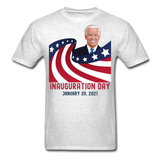 Joe Biden Inauguration 46th President Day 2021 Gift T-Shirt - light heather gray