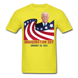Joe Biden Inauguration 46th President Day 2021 Gift T-Shirt - yellow