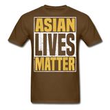 Asian Lives Matter Shirt Stop Asian Hate Racism Shirt Asian T-Shirt Size S-6XL - brown