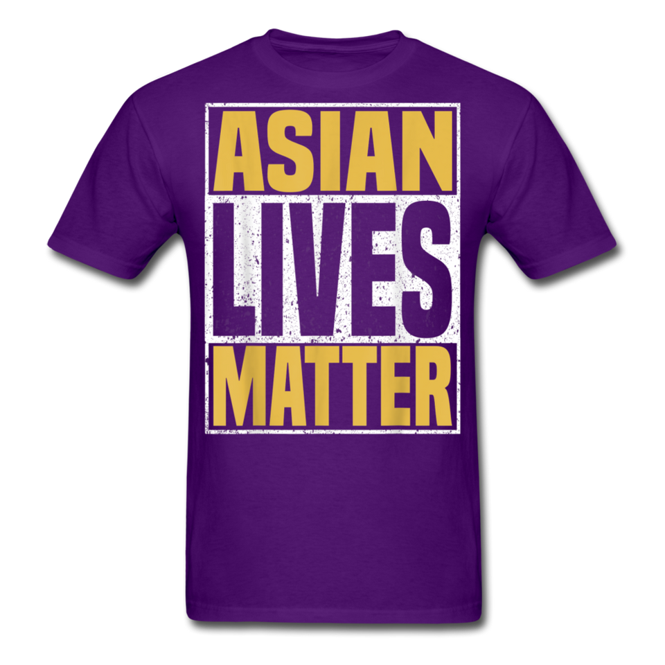 Asian Lives Matter Shirt Stop Asian Hate Racism Shirt Asian T-Shirt Size S-6XL - purple