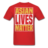 Asian Lives Matter Shirt Stop Asian Hate Racism Shirt Asian T-Shirt Size S-6XL - red