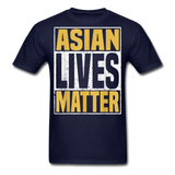Asian Lives Matter Shirt Stop Asian Hate Racism Shirt Asian T-Shirt Size S-6XL - navy