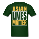 Asian Lives Matter Shirt Stop Asian Hate Racism Shirt Asian T-Shirt Size S-6XL - forest green