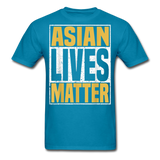 Asian Lives Matter Shirt Stop Asian Hate Racism Shirt Asian T-Shirt Size S-6XL - turquoise
