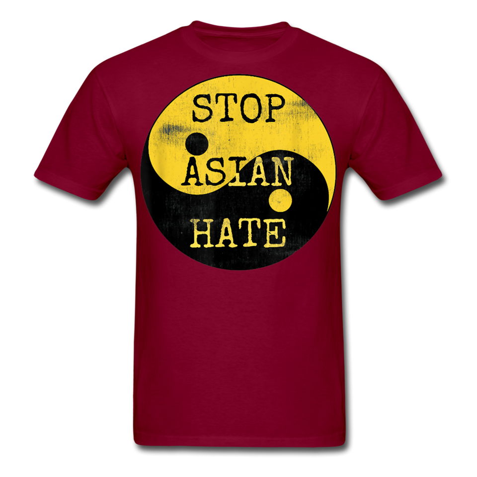Asian Lives Matter Shirt Stop Asian Hate Racism Shirt Asian T-Shirt Size S-6XL - burgundy