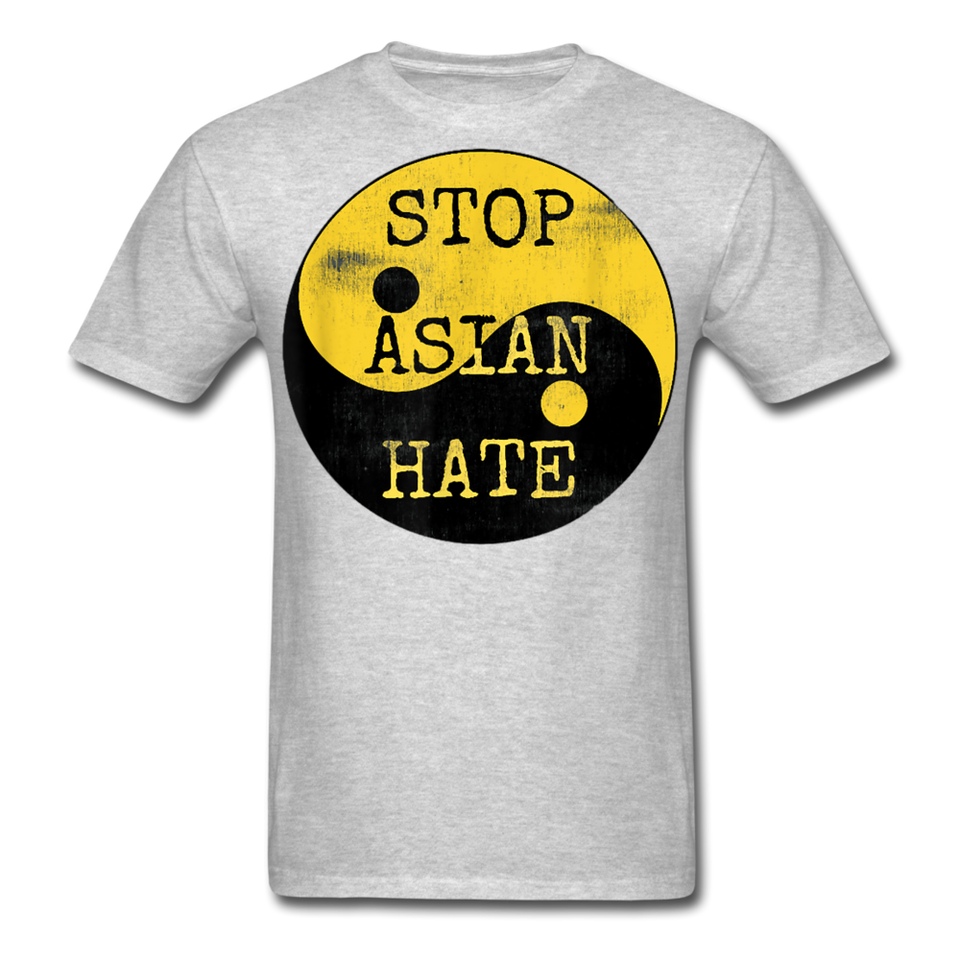 Asian Lives Matter Shirt Stop Asian Hate Racism Shirt Asian T-Shirt Size S-6XL - heather gray