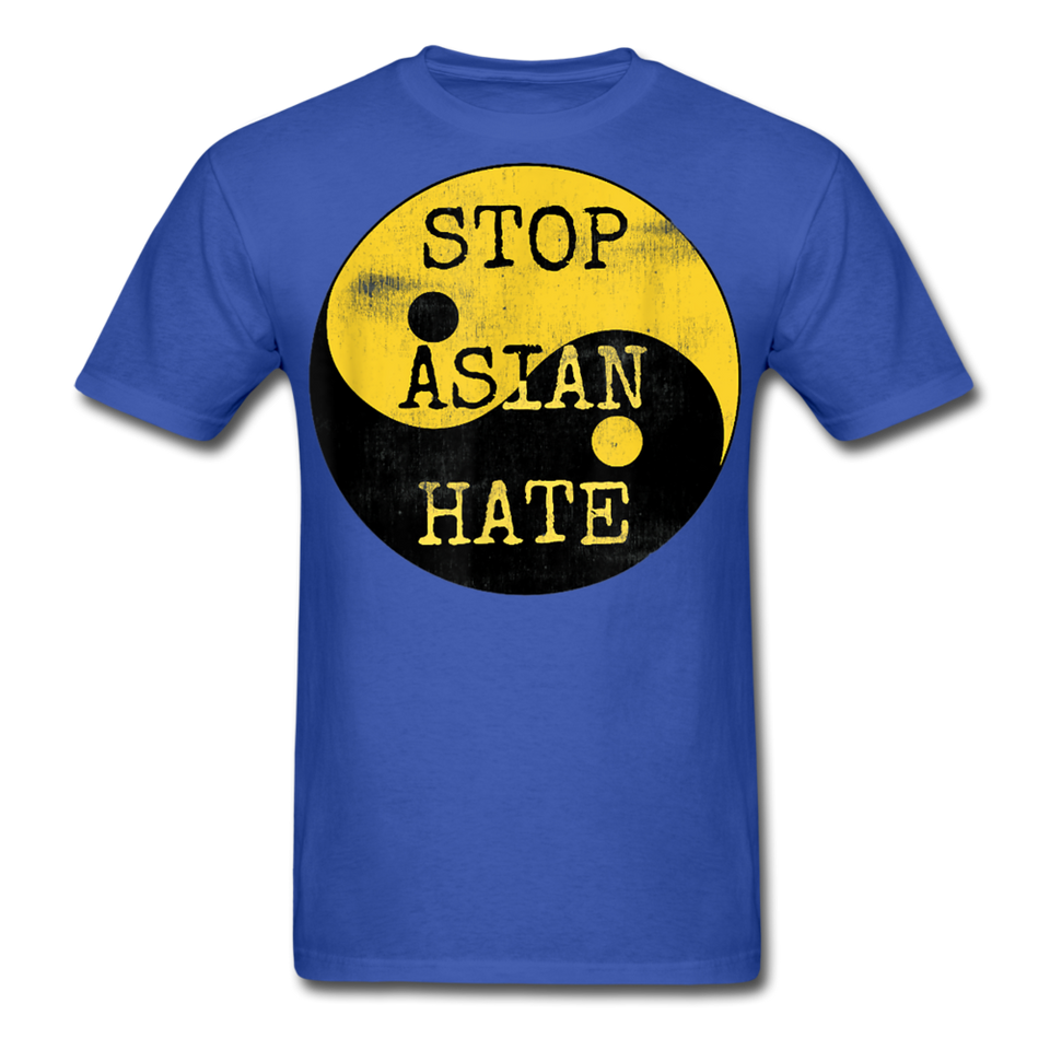Asian Lives Matter Shirt Stop Asian Hate Racism Shirt Asian T-Shirt Size S-6XL - royal blue