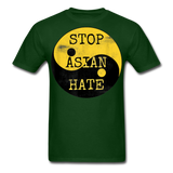 Asian Lives Matter Shirt Stop Asian Hate Racism Shirt Asian T-Shirt Size S-6XL - forest green