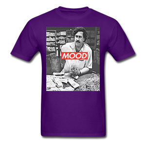 Pablo Escobar Mood shirt Parody Supreme T-Shirt Size S-6XL - purple
