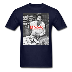 Pablo Escobar Mood shirt Parody Supreme T-Shirt Size S-6XL - navy