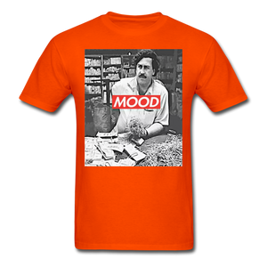 Pablo Escobar Mood shirt Parody Supreme T-Shirt Size S-6XL - orange