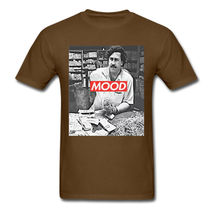 Pablo Escobar Mood shirt Parody Supreme T-Shirt Size S-6XL - brown