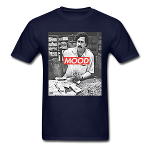 Pablo Escobar Mood shirt Parody Supreme T-Shirt Size S-6XL - navy