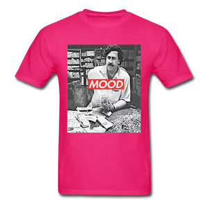 Pablo Escobar Mood shirt Parody Supreme T-Shirt Size S-6XL - fuchsia
