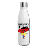 erv test1 - Insulated Stainless Steel Water Bottle - white