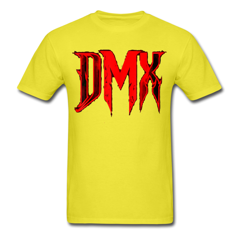 DMX shirt Ruff Ryders Black T-Shirt Size S-6XL - yellow