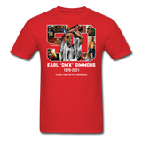 DMX shirt 90s rap GRAMMY Ruff Ryder concert HIP HOP Earl Simmons T-SHIRT S-6XL - red