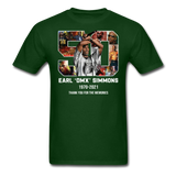 DMX shirt 90s rap GRAMMY Ruff Ryder concert HIP HOP Earl Simmons T-SHIRT S-6XL - forest green