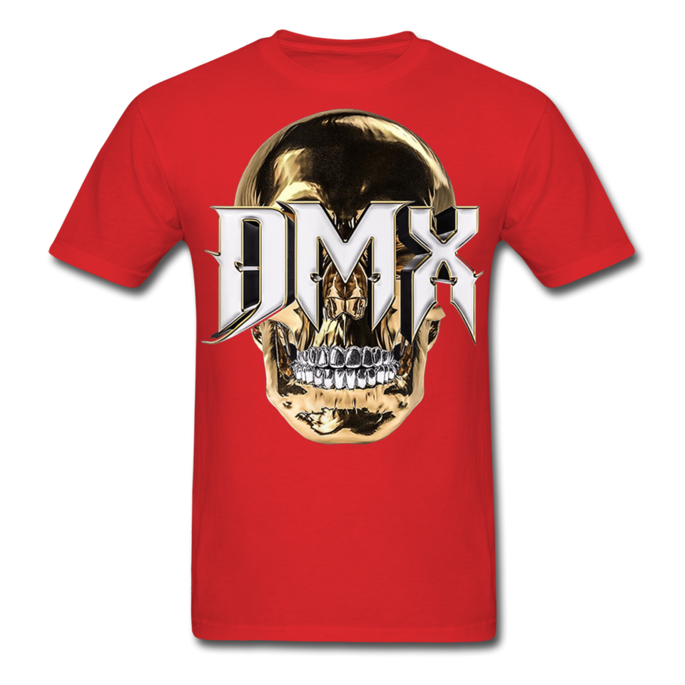 DMX shirt Ruff Ryders Skull T-Shirt Size S-6XL - red