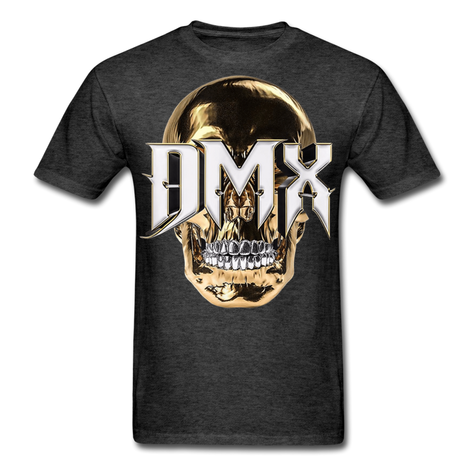 DMX shirt Ruff Ryders Skull T-Shirt Size S-6XL - heather black