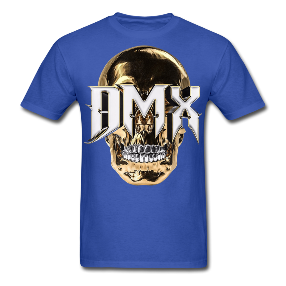 DMX shirt Ruff Ryders Skull T-Shirt Size S-6XL - royal blue