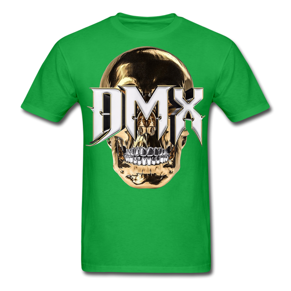 DMX shirt Ruff Ryders Skull T-Shirt Size S-6XL - bright green
