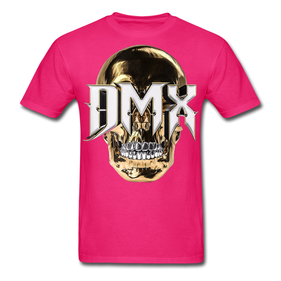 DMX shirt Ruff Ryders Skull T-Shirt Size S-6XL - fuchsia