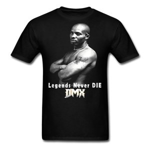 DMX shirt Ruff Ryders Legends Never Die Black T-Shirt Size S-6XL - black
