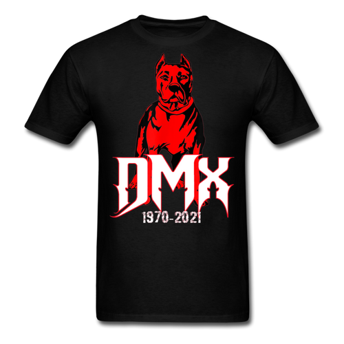 DMX shirt Pit Bull DMX T Shirt For Fans T-Shirt Size S-6XL - black