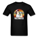 Funny Nurse Vaccinated Pro Vaccines T-Shirt - black