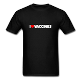 I Love Heart Vaccines T-Shirt - black