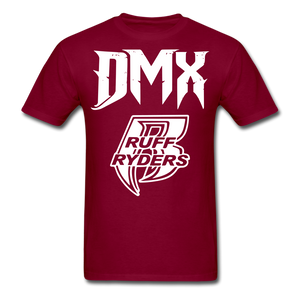 DMX shirt Ruff Ryders T-Shirt Size S-6XL - burgundy