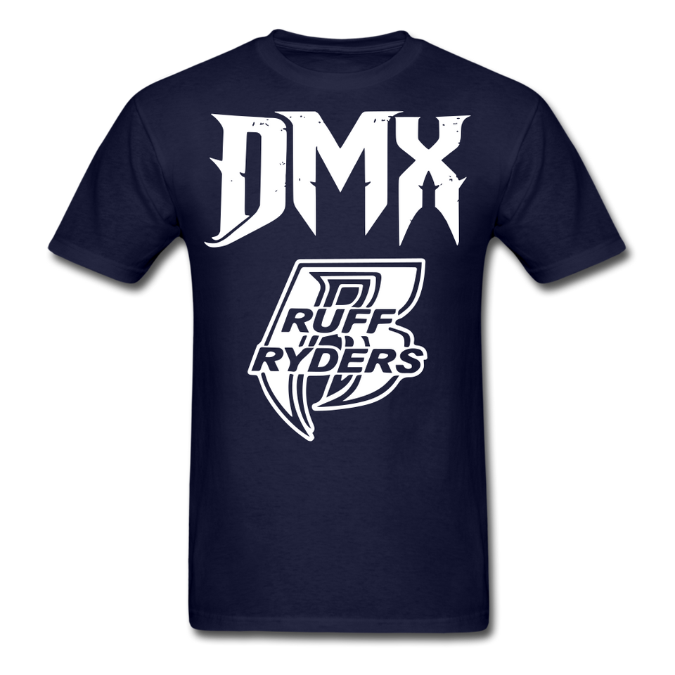 DMX shirt Ruff Ryders T-Shirt Size S-6XL - navy