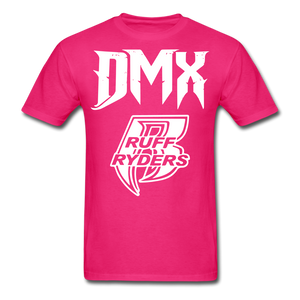 DMX shirt Ruff Ryders T-Shirt Size S-6XL - fuchsia