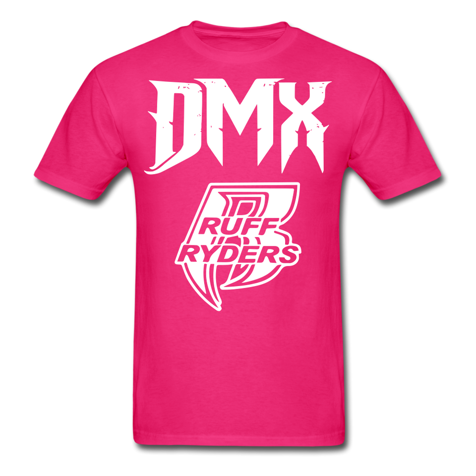 DMX shirt Ruff Ryders T-Shirt Size S-6XL - fuchsia