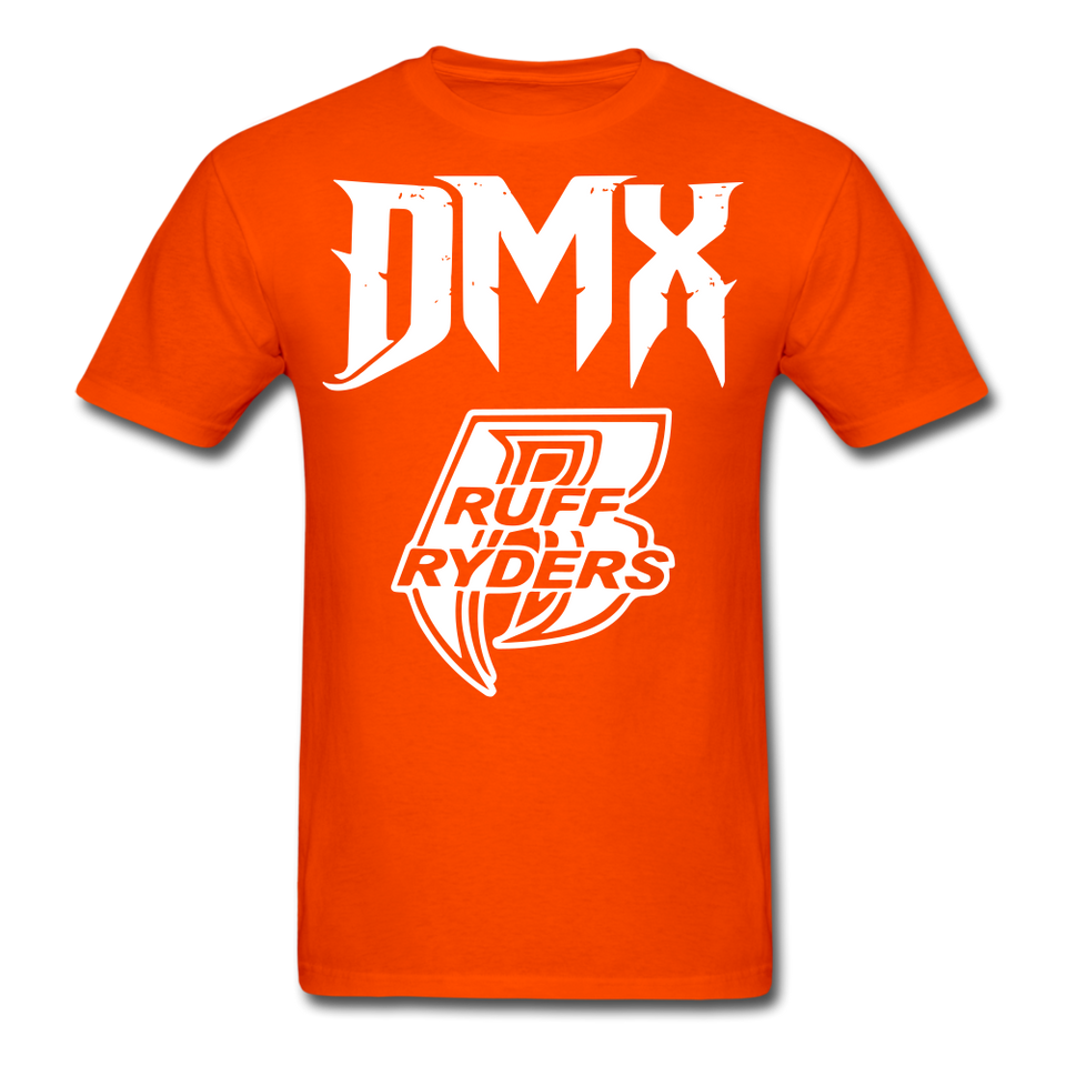 DMX shirt Ruff Ryders T-Shirt Size S-6XL - orange