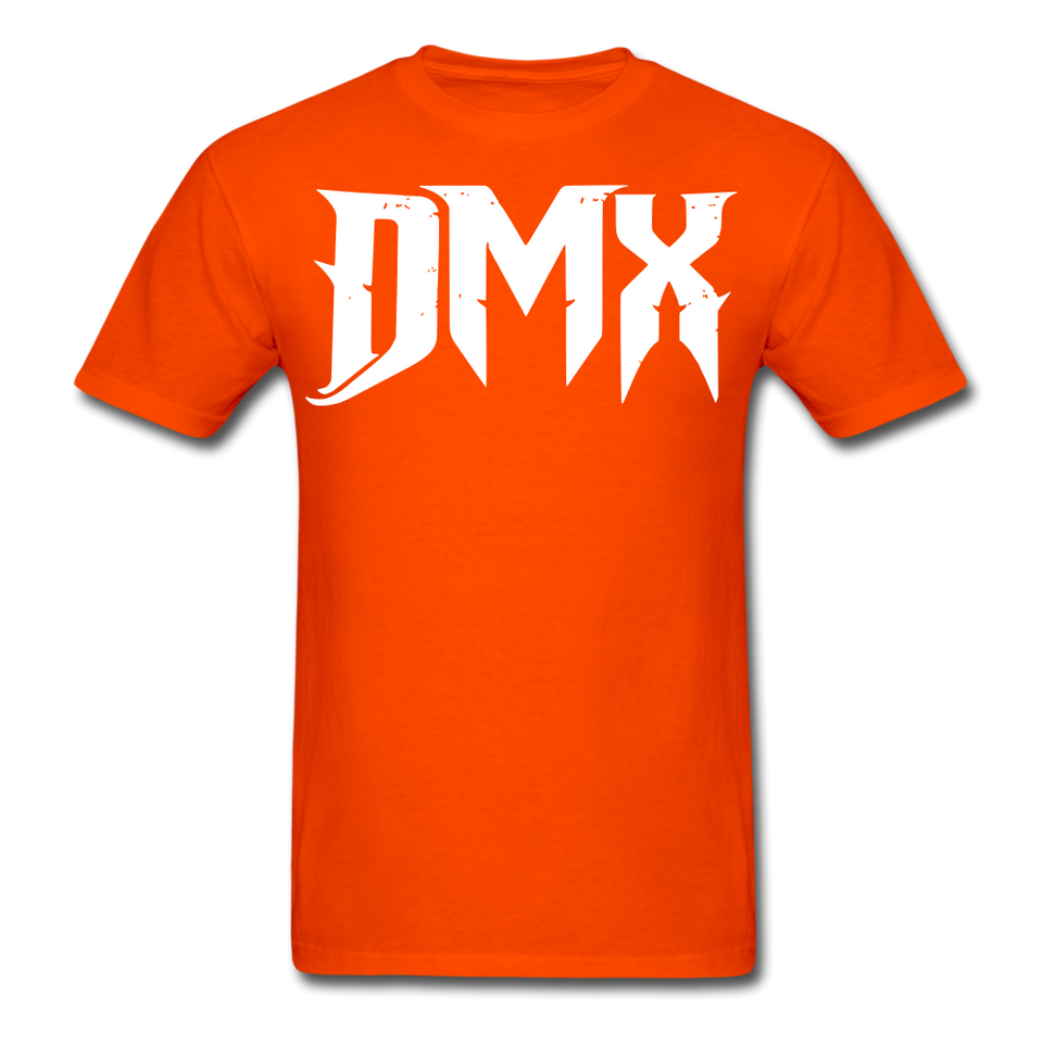 DMX shirt Ruff Ryders Black T-Shirt Size S-6XL - orange