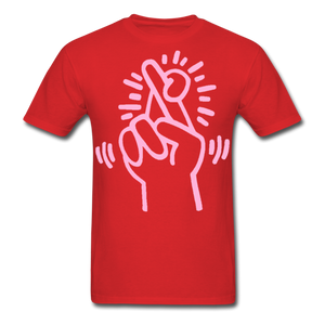 Keith Haring shirt Graphic Street Art T-Shirt - red