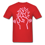 Keith Haring shirt Graphic Street Art T-Shirt - red